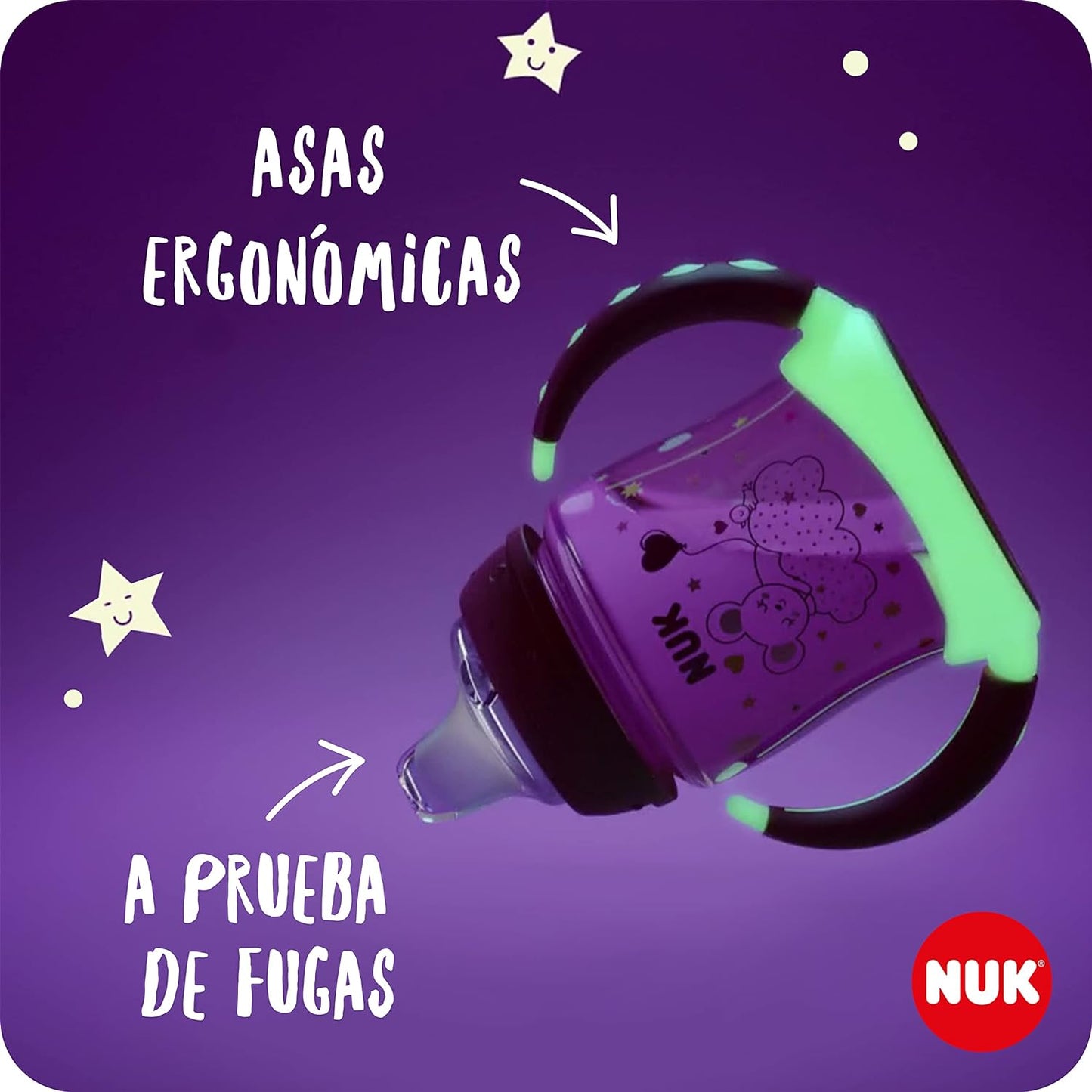 Entrena First Choice Night con control de temperatura 6-18 meses de 150 ML