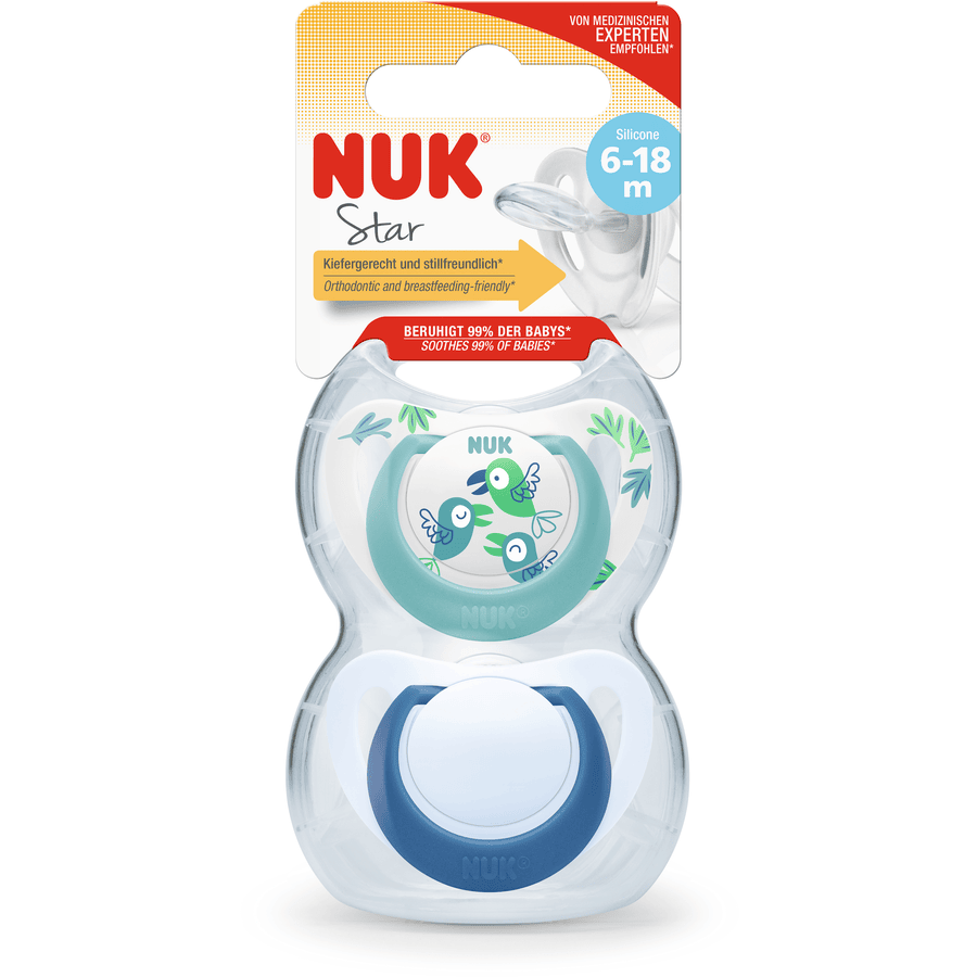 Chupete Nuk star (Latex)
