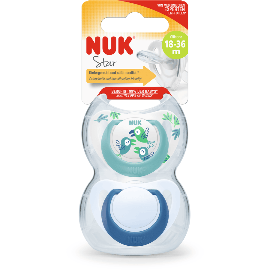 Chupete Nuk star (Latex)