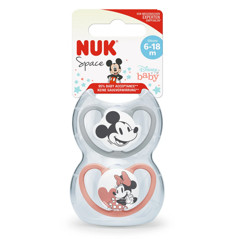 Chupete Nuk space Minnie (Silicona)