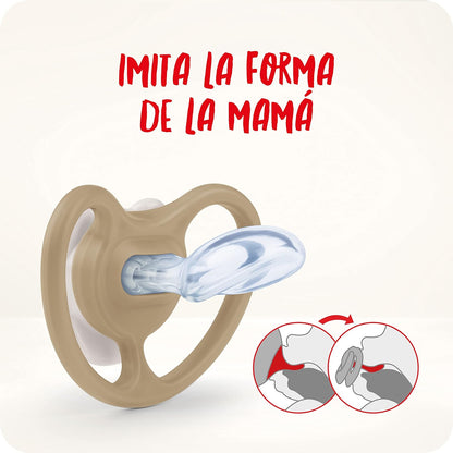 Chupetes Nuk space Mickey  (Silicona)