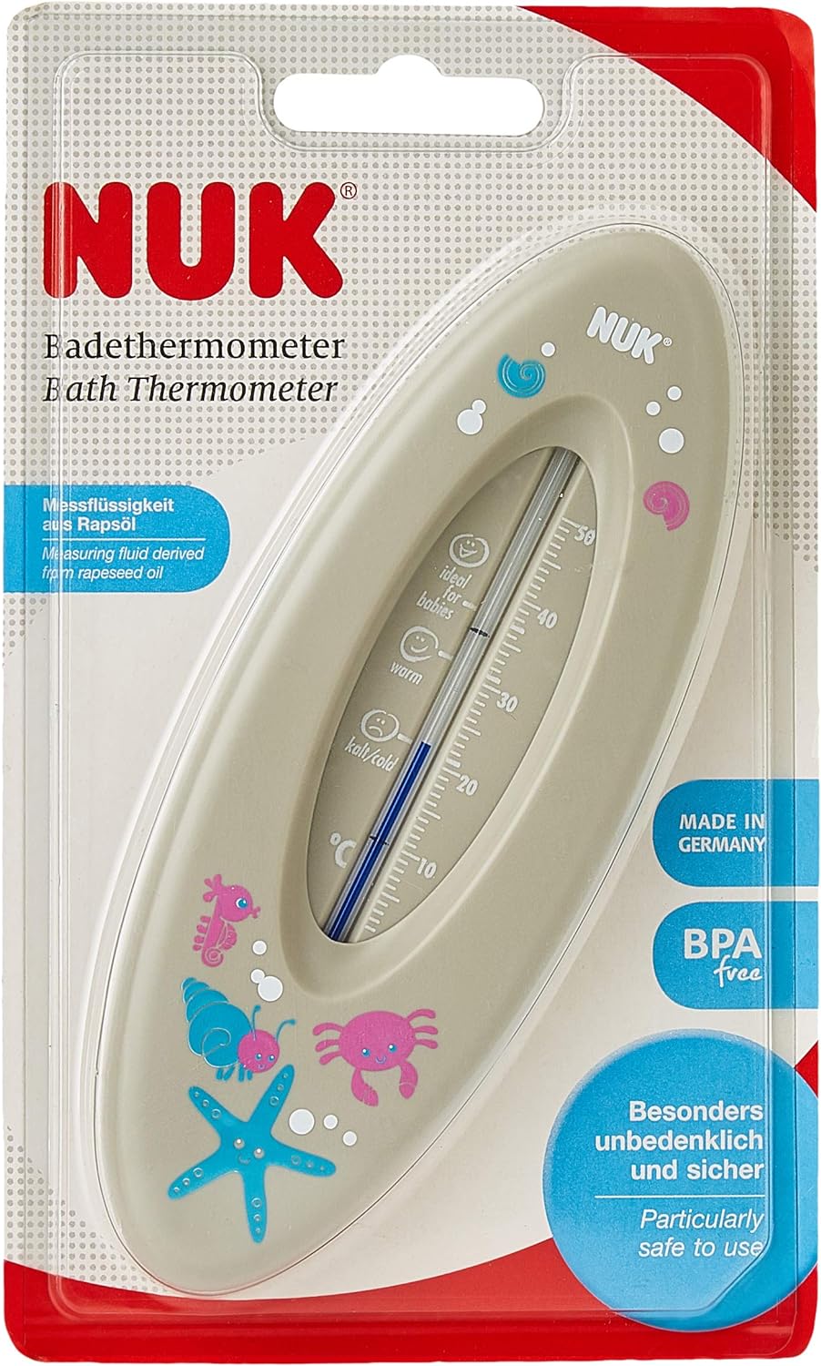 Termómetro de baño