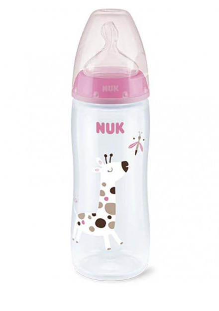 Biberón First choice + Control de temperatura 0 - 6 meses Silicona de 300 ml