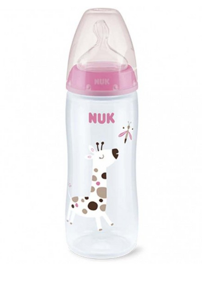 Biberón First choice + Control de temperatura 0 - 6 meses Silicona de 300 ml